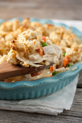 Chicken Pot Pie Crumble