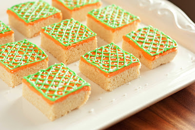 Spring Sugar Cookie Squares