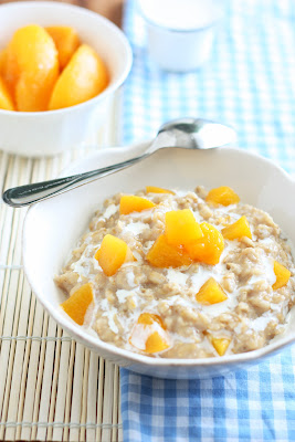 Peaches and Cream Oatmeal