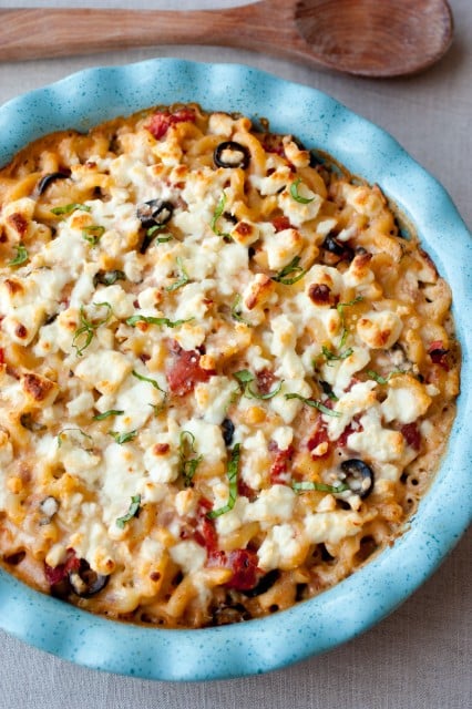 mediterranean mac and cheese