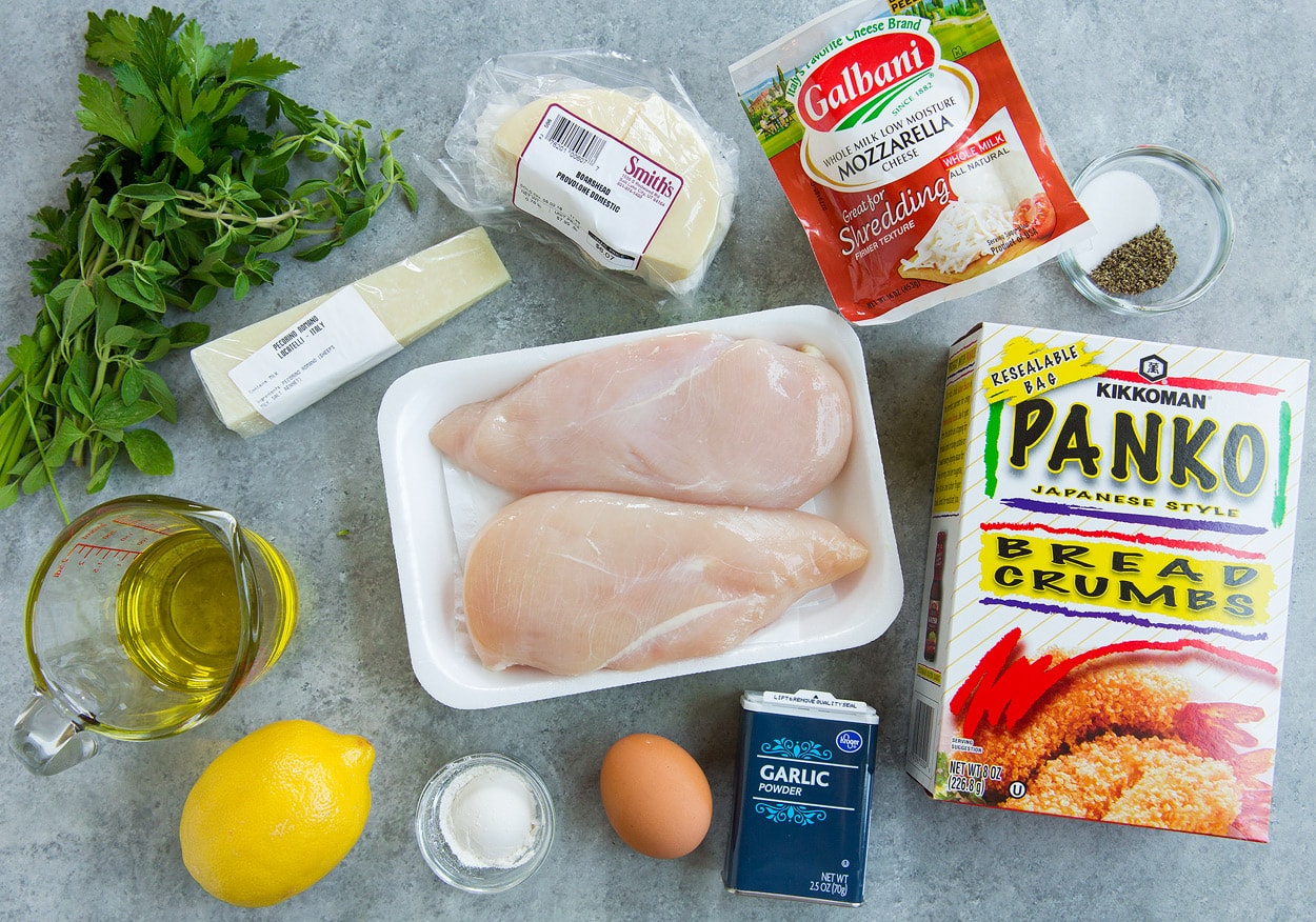 ingredients for lemon chicken romano