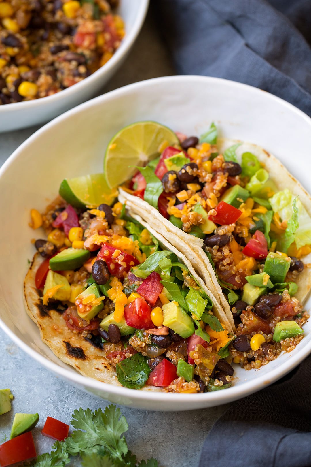 Quinoa Black Bean Tacos