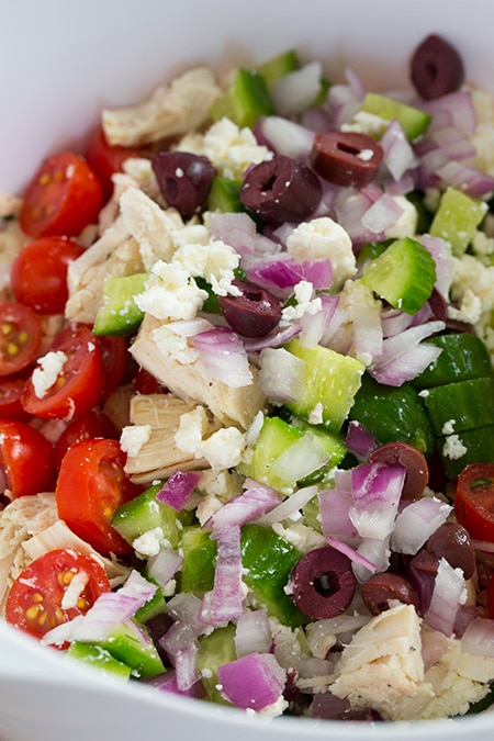 Greek Chicken Salad Sandwiches | Cooking Classy