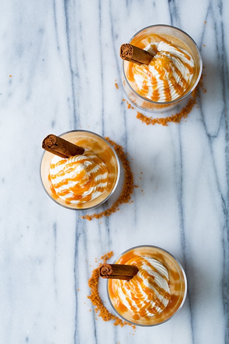 No Bake Pumpkin Cheesecakes with Caramel Sauce | Cooking Classy