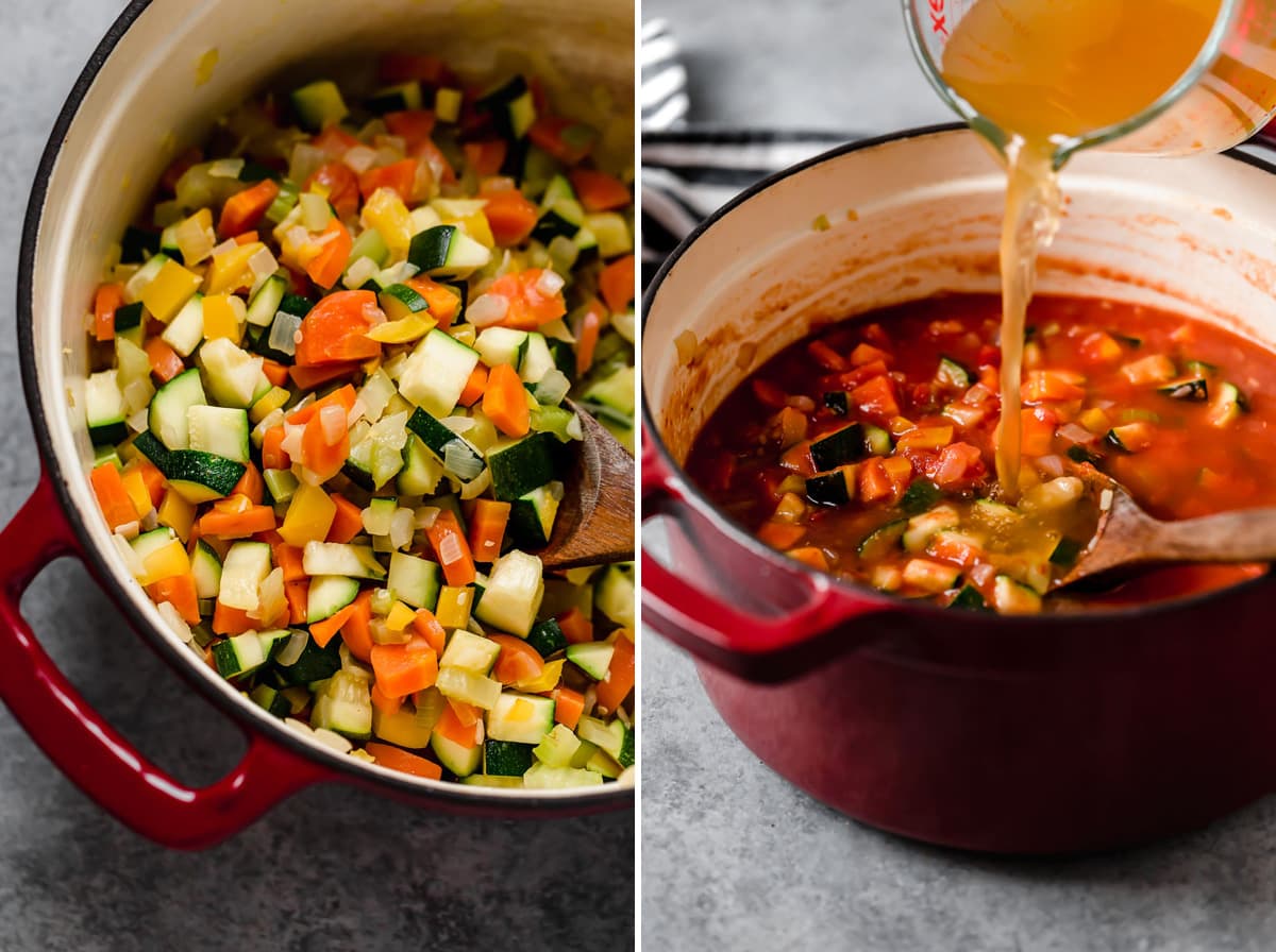 Kale and Quinoa Minestrone