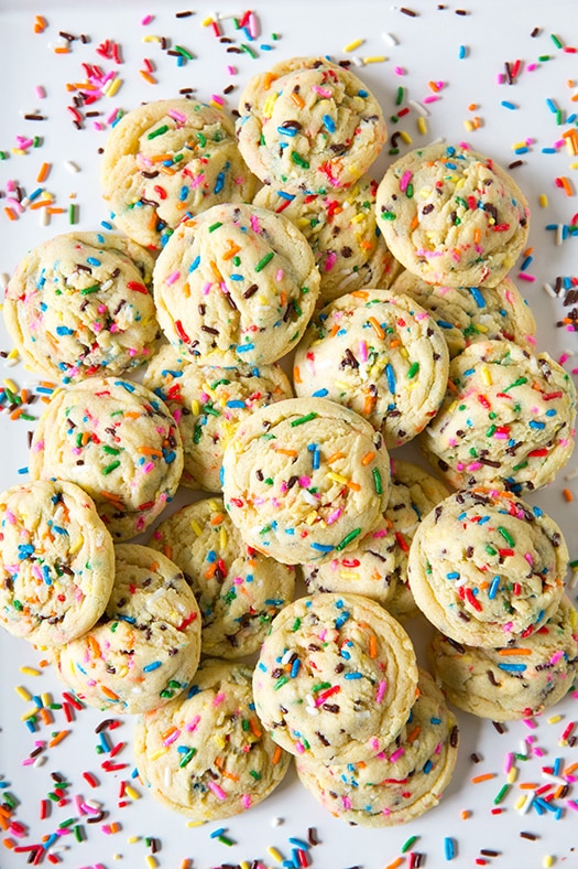 Funfetti Pudding Mix Cookies | Cooking Classy