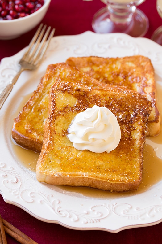 Eggnog French Toast | Cooking Classy