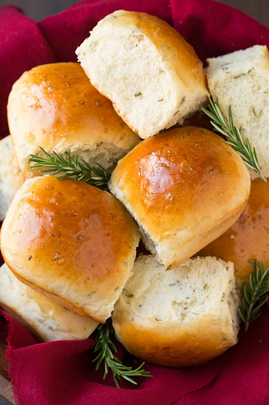 Rosemary Dinner Rolls | Cooking Classy