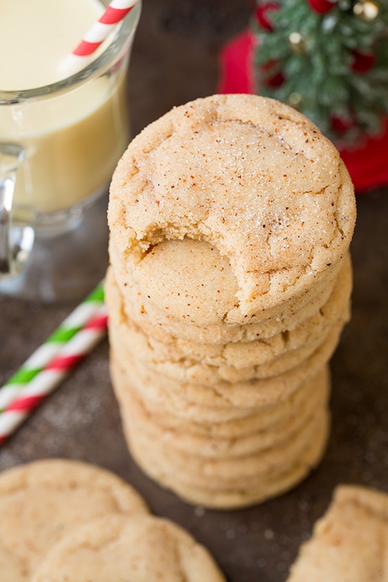 Eggnog Snickerdoodles | Cooking Classy