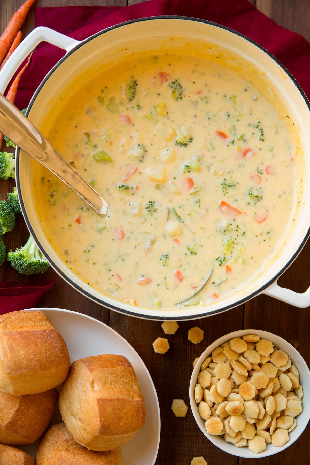 Cheddar Broccoli Potato Soup