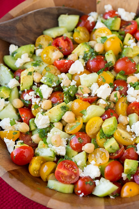 Greek Chickpea Salad | Cooking Classy
