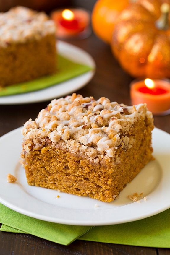 Pumpkin Crumb Cake | Cooking Classy