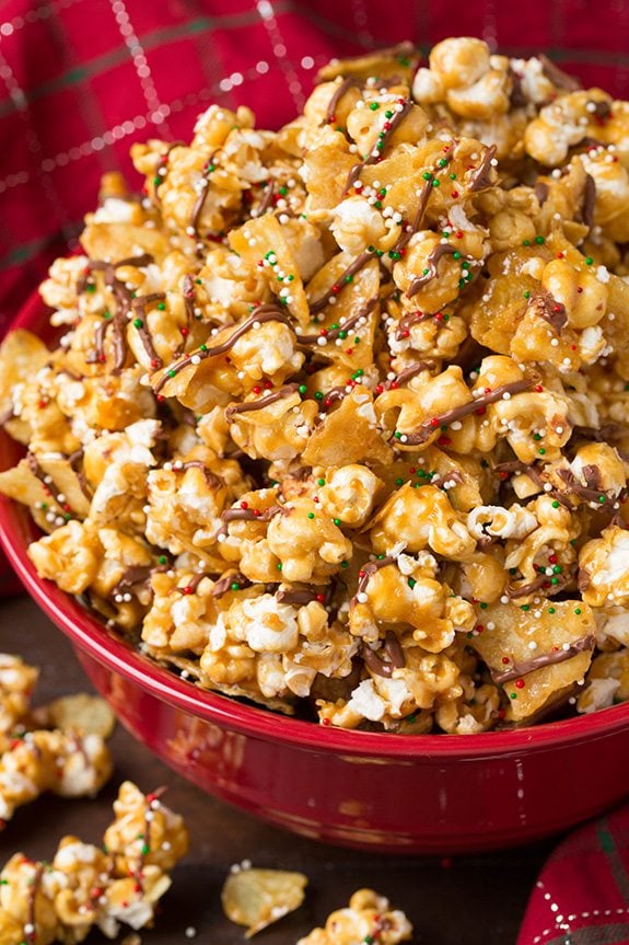 Kettle Chip Caramel Popcorn | Cooking Classy