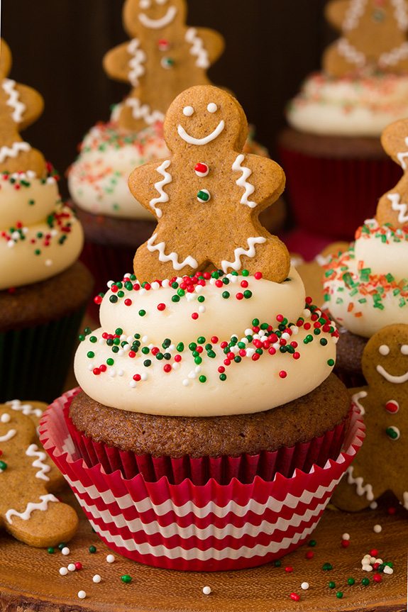 Gingerbread Cupcakes 