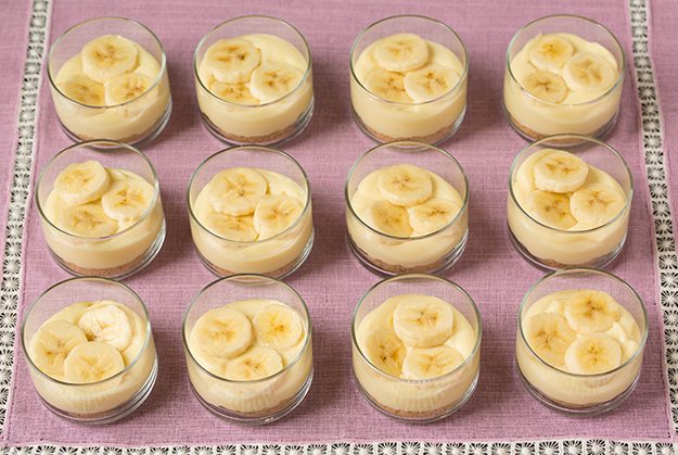 Banana Cream Pie Cups with Salted Caramel Sauce | Cooking Classy