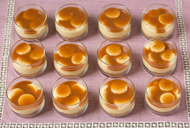 Banana Cream Pie Cups with Salted Caramel Sauce | Cooking Classy