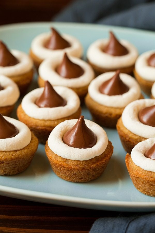 Mini S'mores Cookie Cups | Cooking Classy