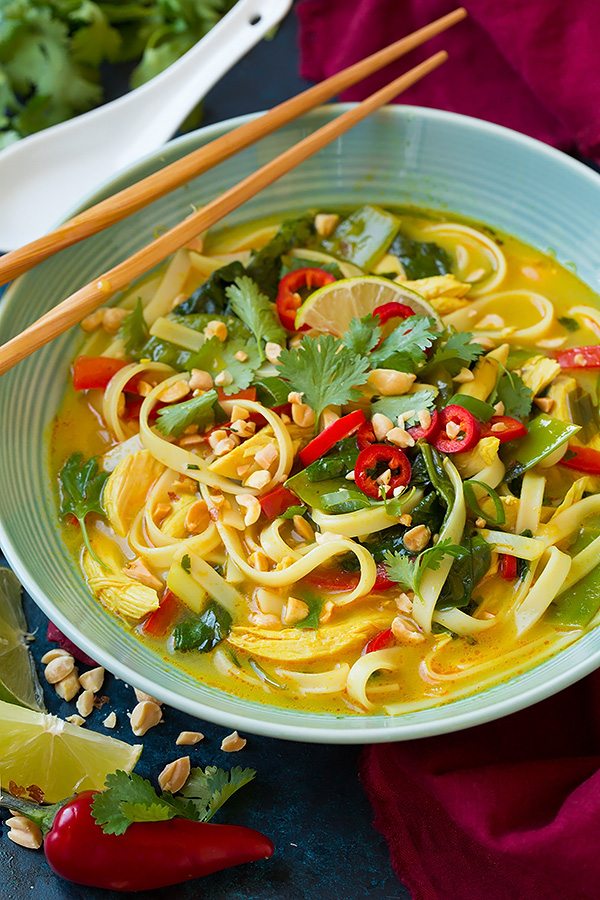 Thai Coconut Curry Chicken Soup | Cooking Classy