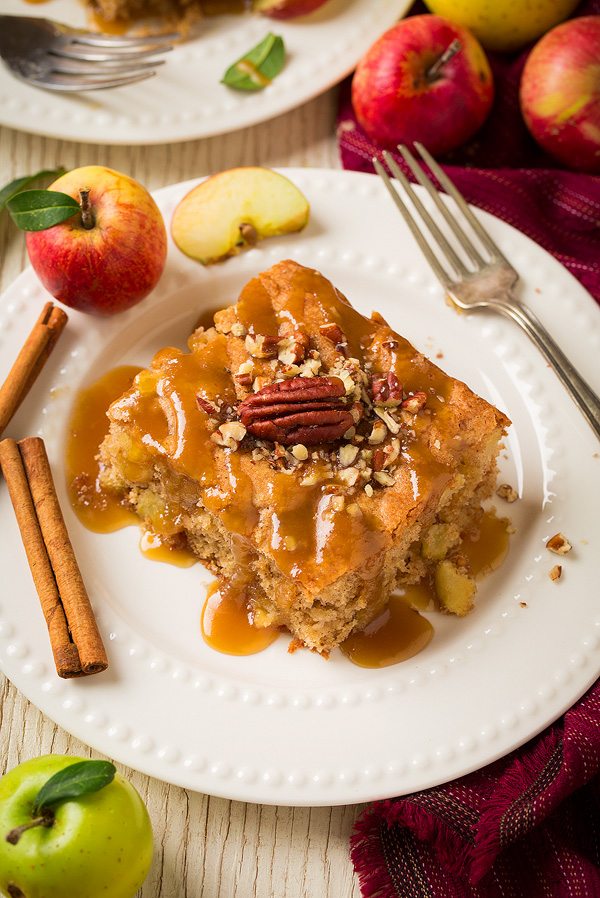 Old Fashioned Warm Apple Cake | Cooking Classy