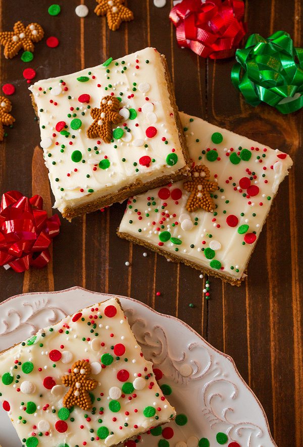 Gingerbread Bars with Cream Cheese Frosting | Cooking Classy