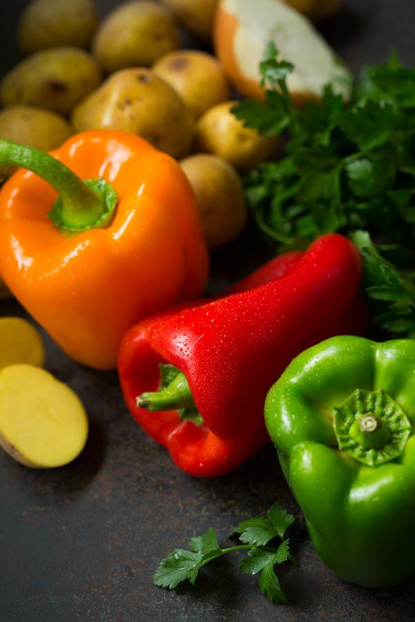 Sheet Pan Turkey Sausage Potato and Pepper Hash | Cooking Classy