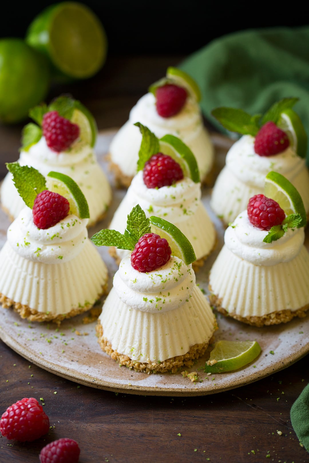 Mini Frozen Key Lime Pies