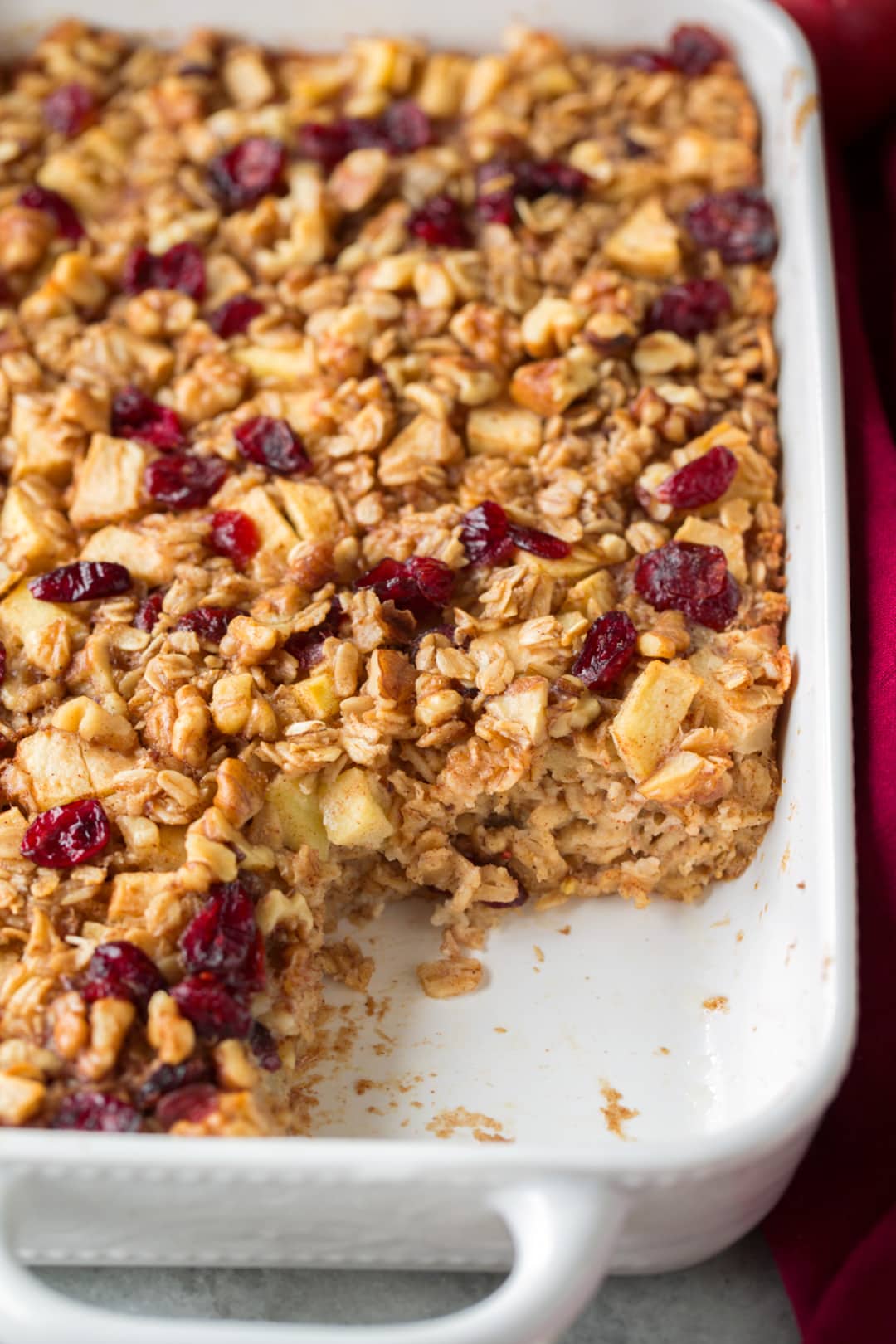 Apple Cinnamon Baked Oatmeal