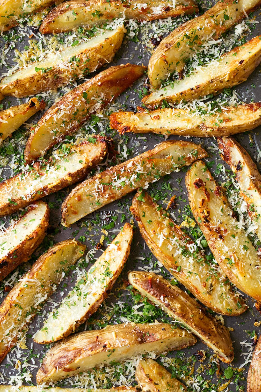 Baked Garlic Parmesan Potato Wedges
