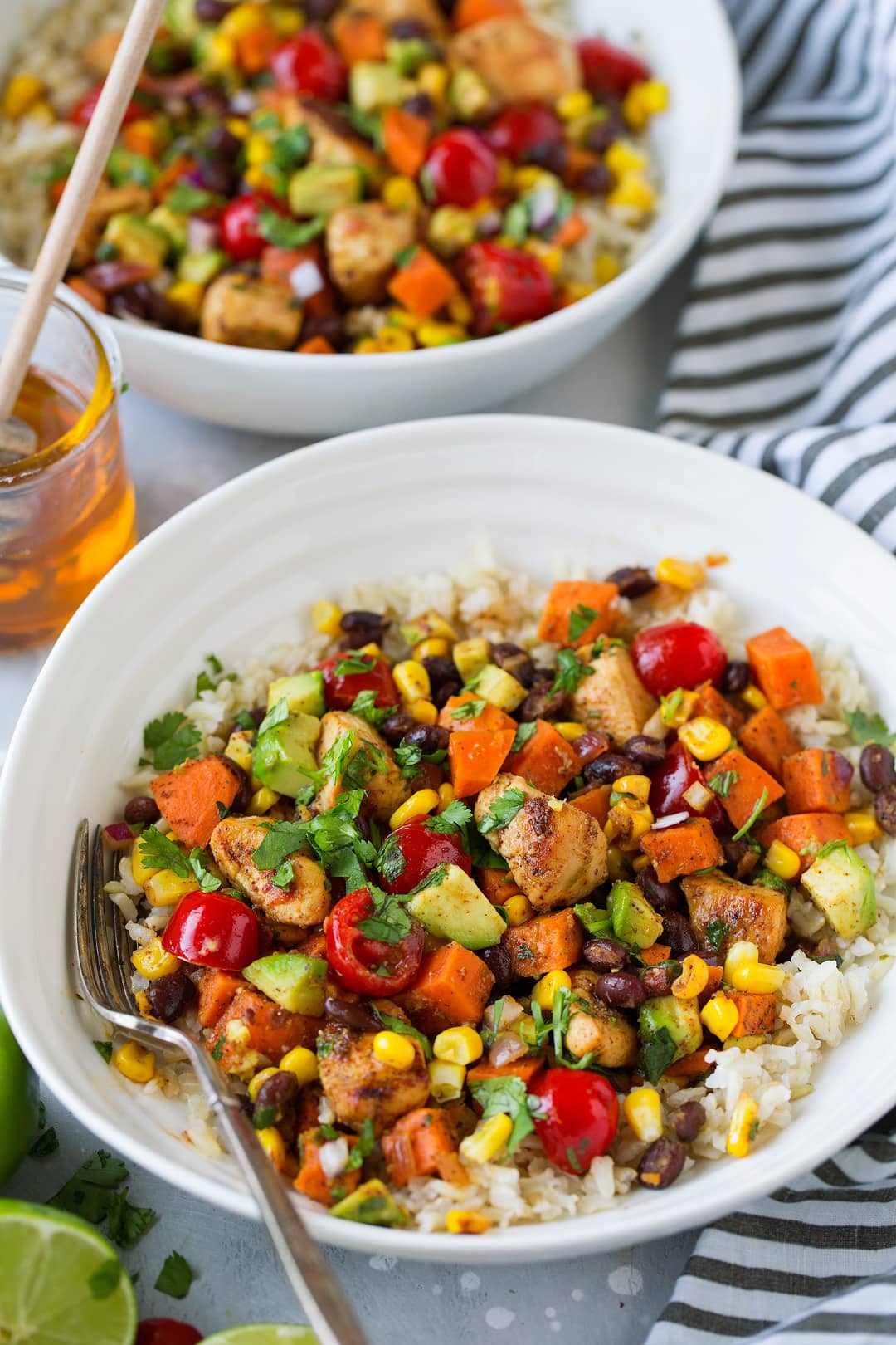 Mexican Honey Lime Chicken Sweet Potato Skillet Recipe