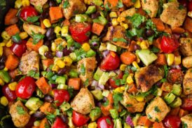 Mexican Honey Lime Chicken Sweet Potato Skillet