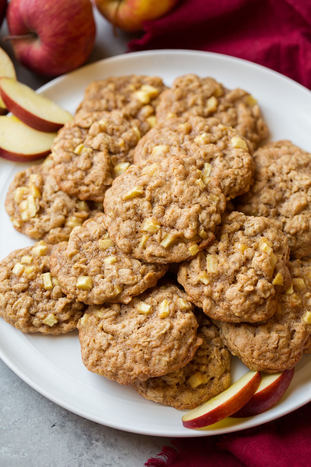 Apple Cinnamon Oatmeal Cookies Recipe