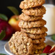 Apple Cinnamon Oatmeal Cookies