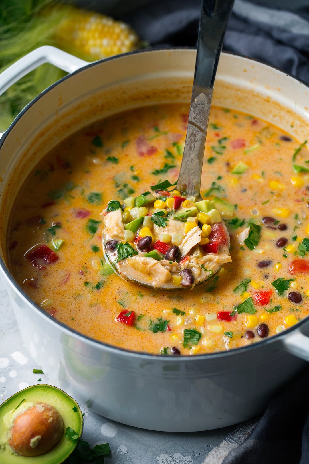 Creamy Mexican Corn Chowder