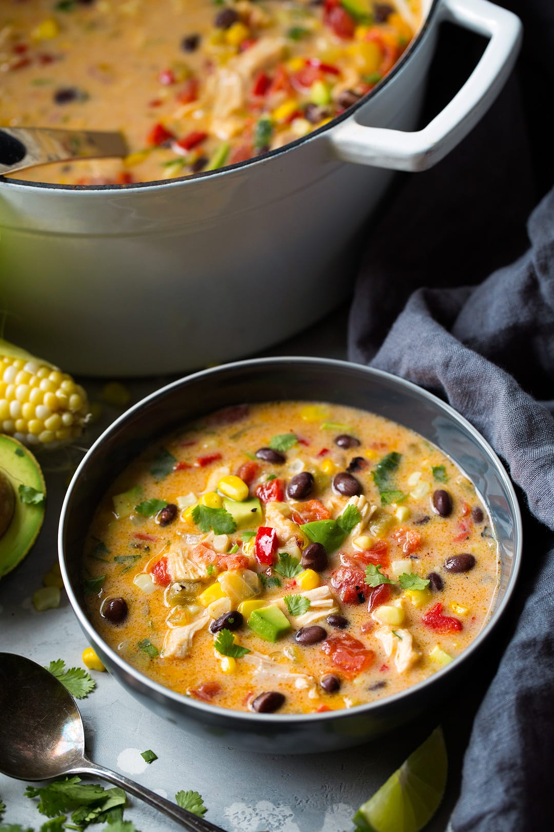Creamy Mexican Corn Chowder
