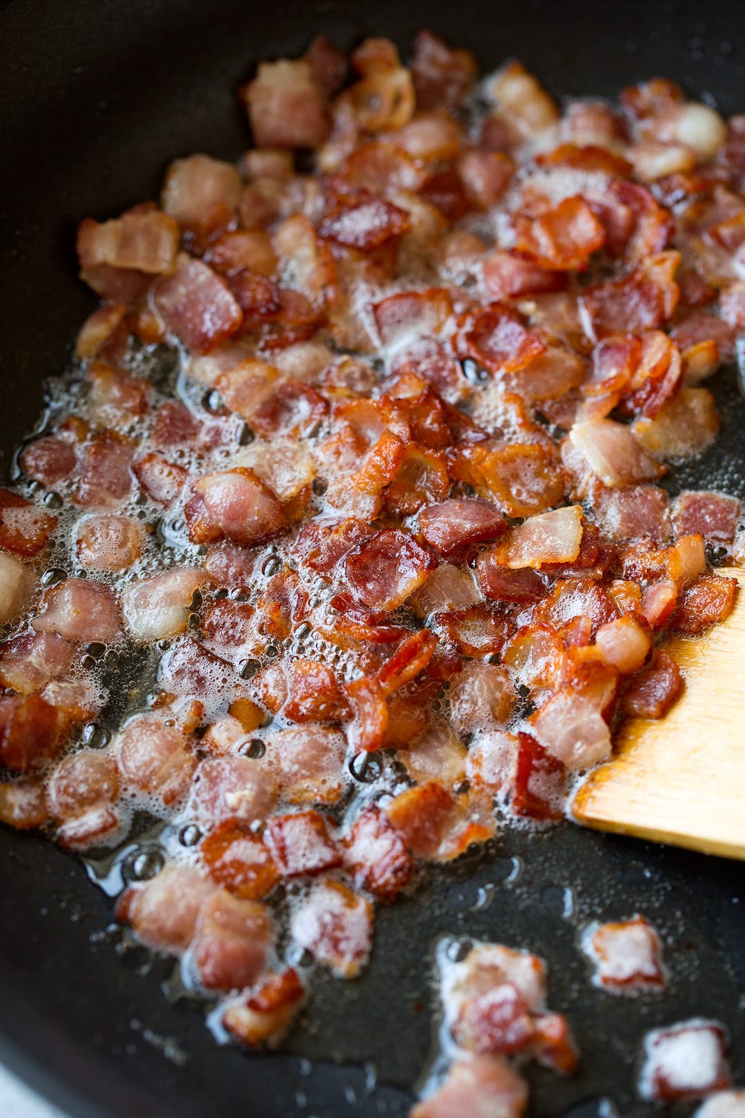 Pear Bacon and Brussels Sprout Salad