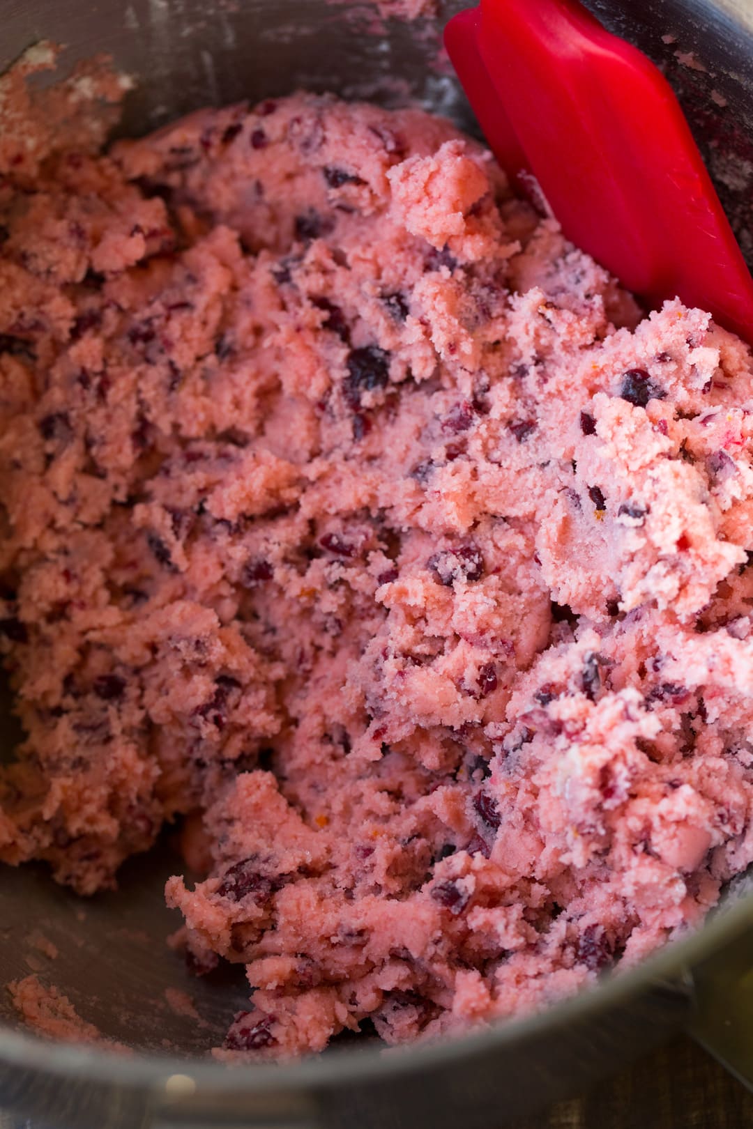 Chocolate Dipped Cranberry Sugar Cookies