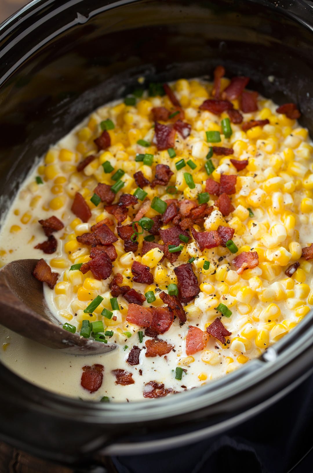 Slow Cooker Creamed Corn