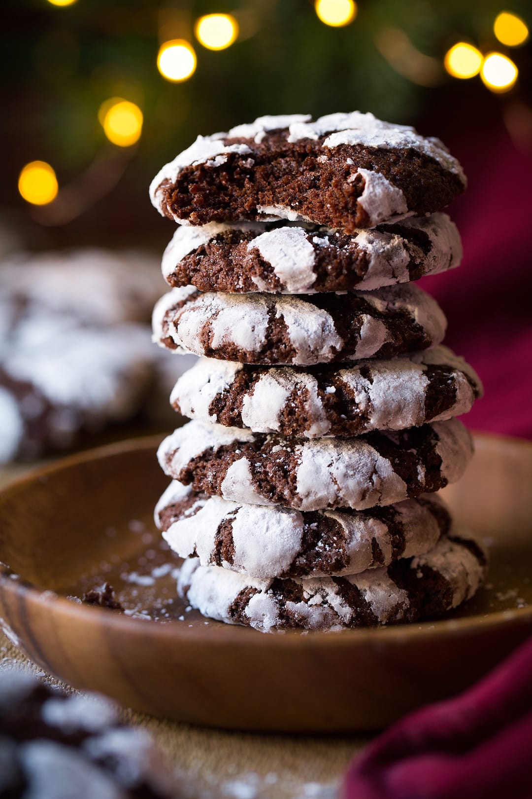 Chocolate Crinkle Cookies Chocolate Crinkle Cookies