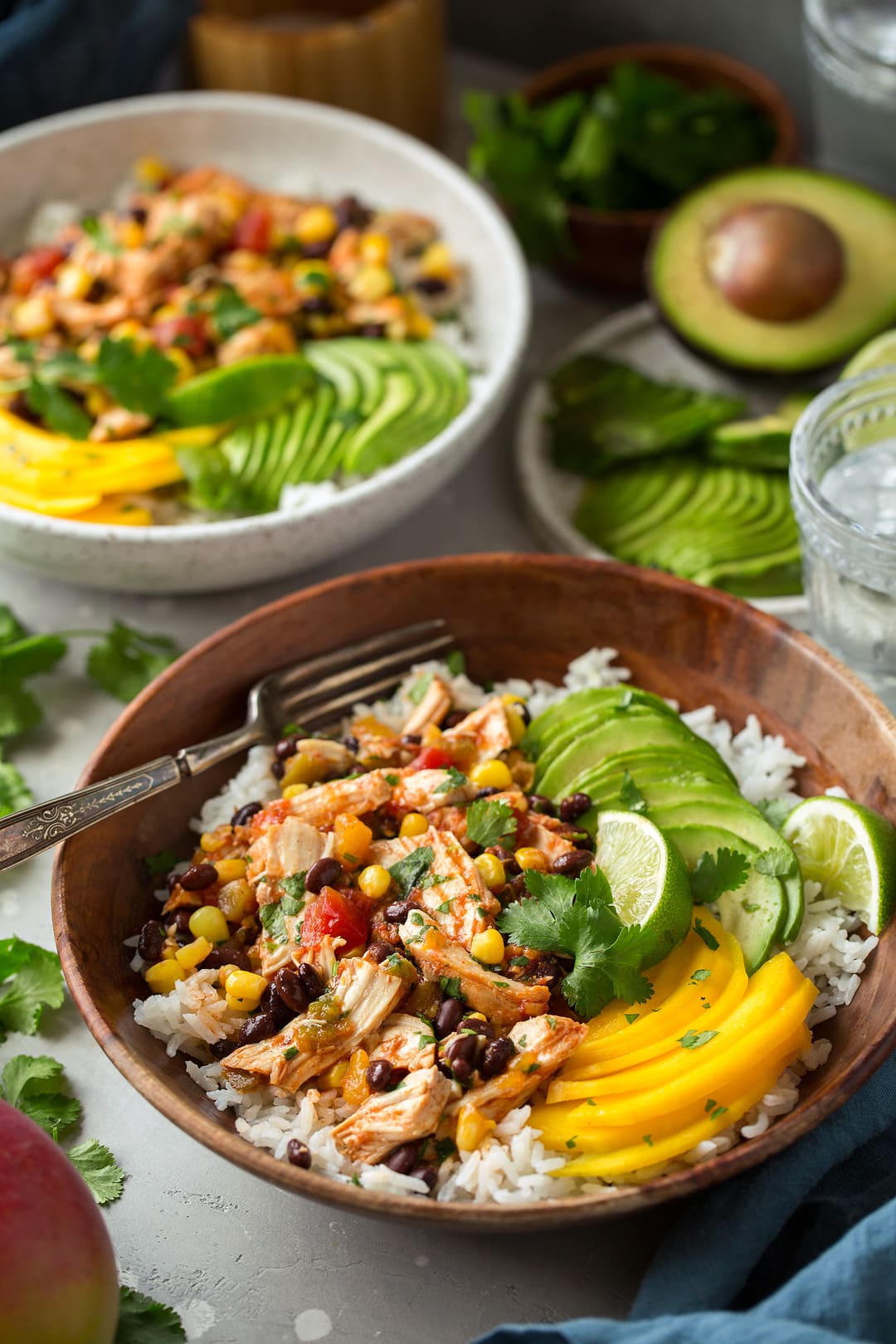 Slow Cooker Mango Salsa Chicken with Coconut Rice Slow Cooker Mango Salsa Chicken with Coconut Rice