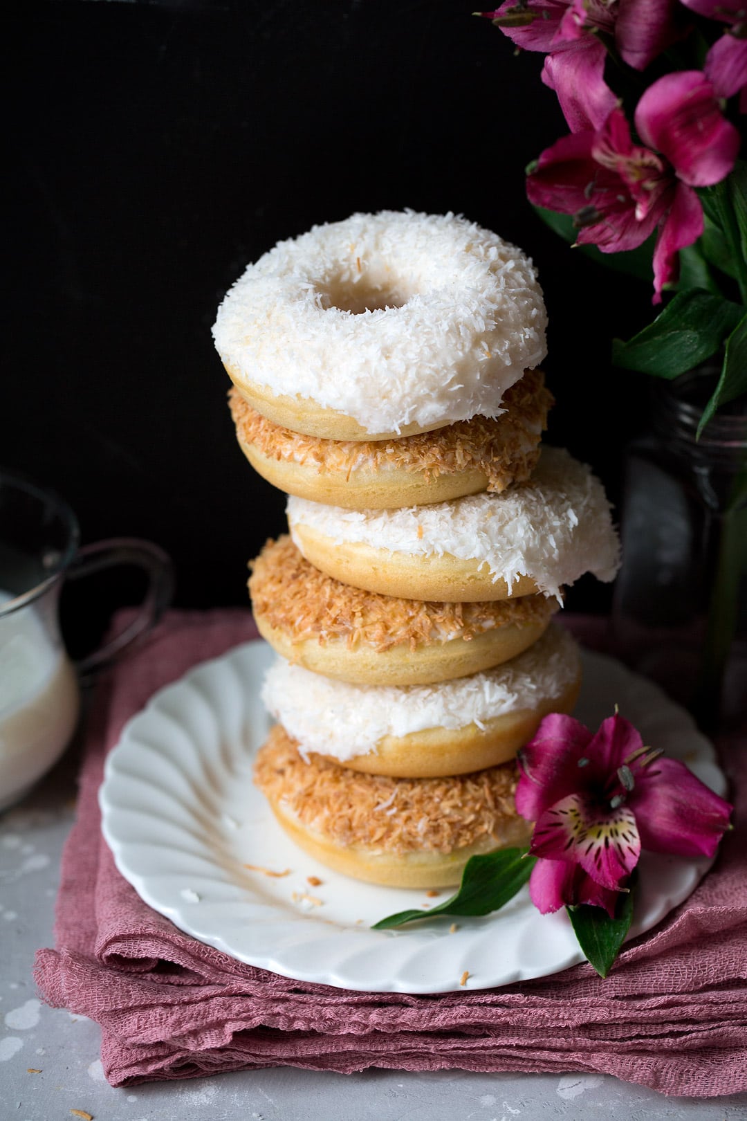 Baked Coconut Donuts Baked Coconut Donuts
