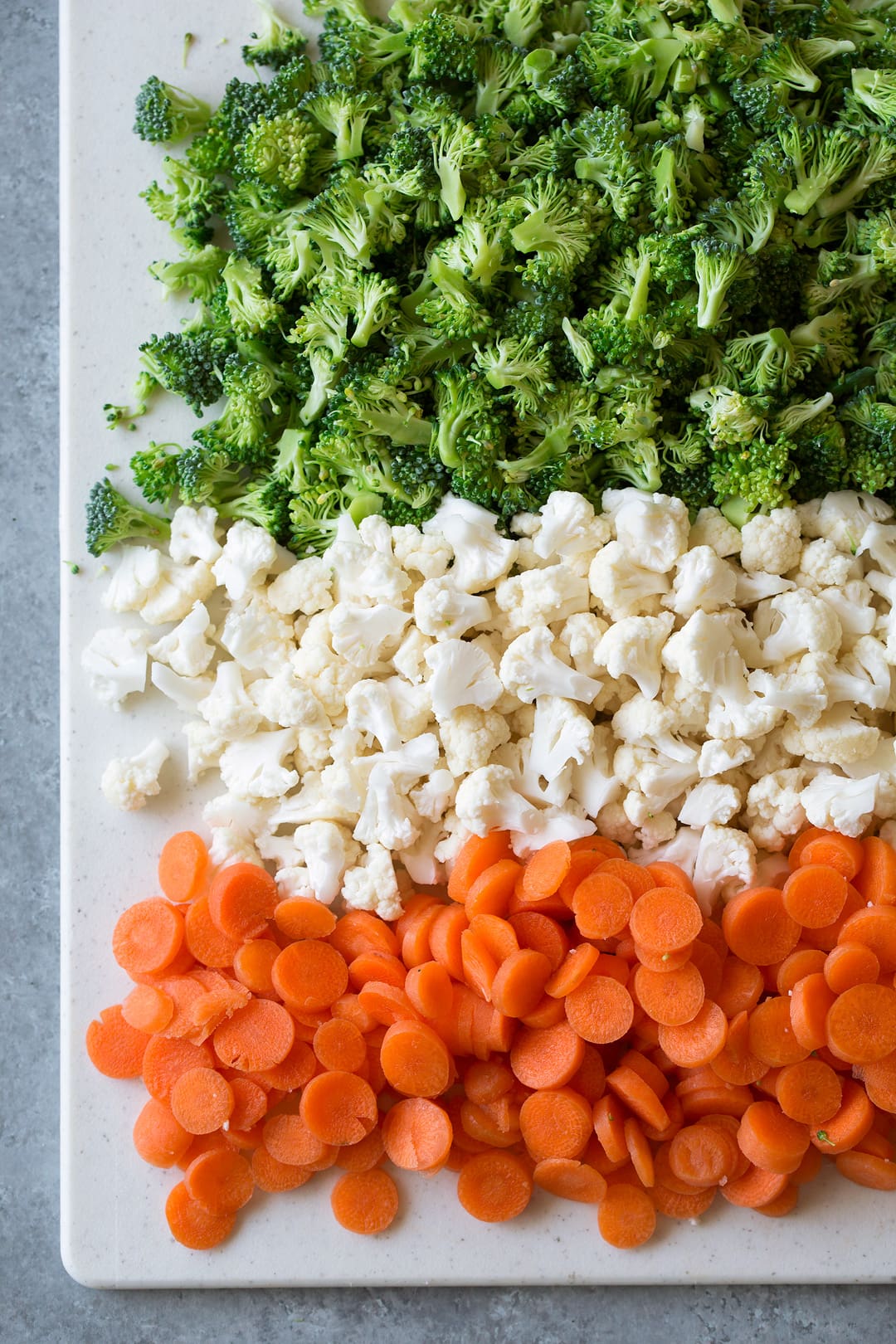 Broccoli Carrot Cauliflower Coleslaw Salad