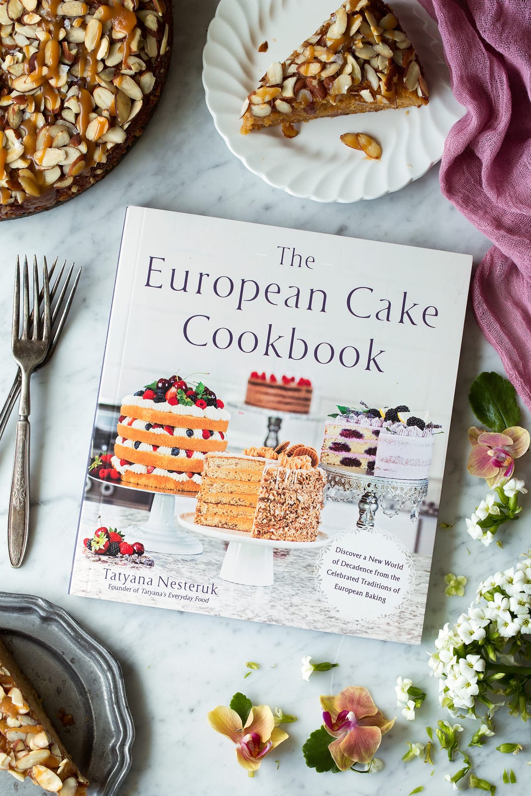 Caramel Soaked Almond Cake