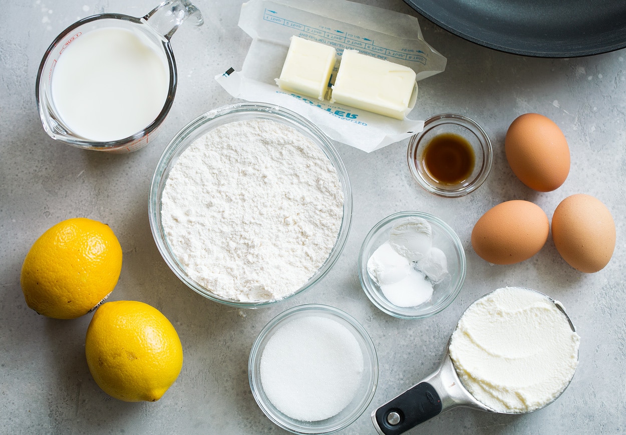 Lemon Ricotta Pancakes