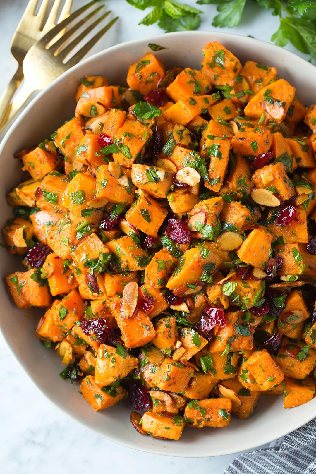 Moroccan Sweet Potato Salad