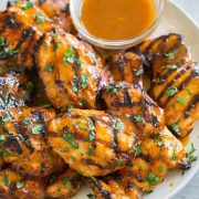 Sticky Honey Orange Grilled Chicken Recipe