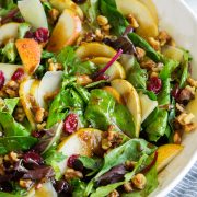 Pear Salad with Balsamic Vinaigrette