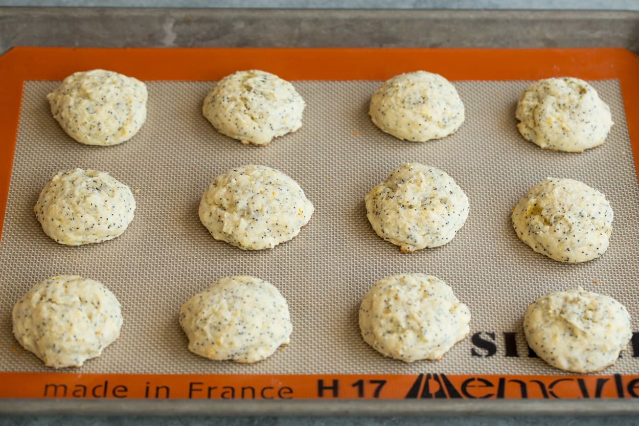 Lemon Poppy Seed Ricotta Cookies