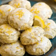 Lemon Poppy Seed Ricotta Cookies