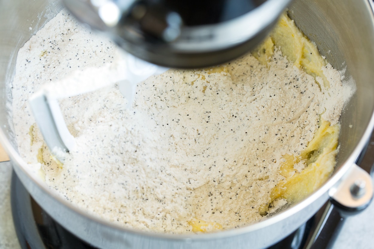 Lemon Poppy Seed Ricotta Cookies