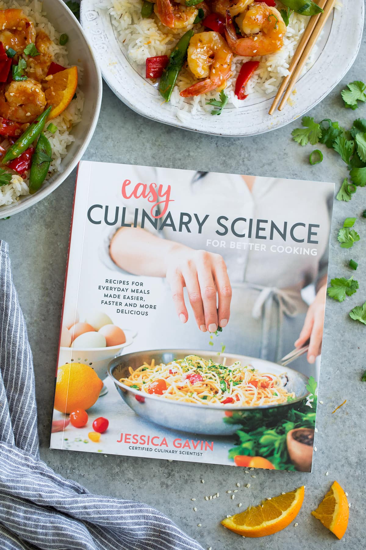 Orange Garlic Shrimp